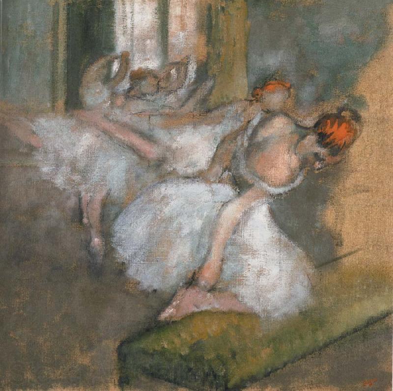 Edgar Degas The Ballet class Norge oil painting art